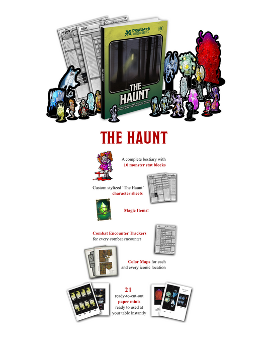 The Haunt - Daggerwood Dungeon Delves (PDF)