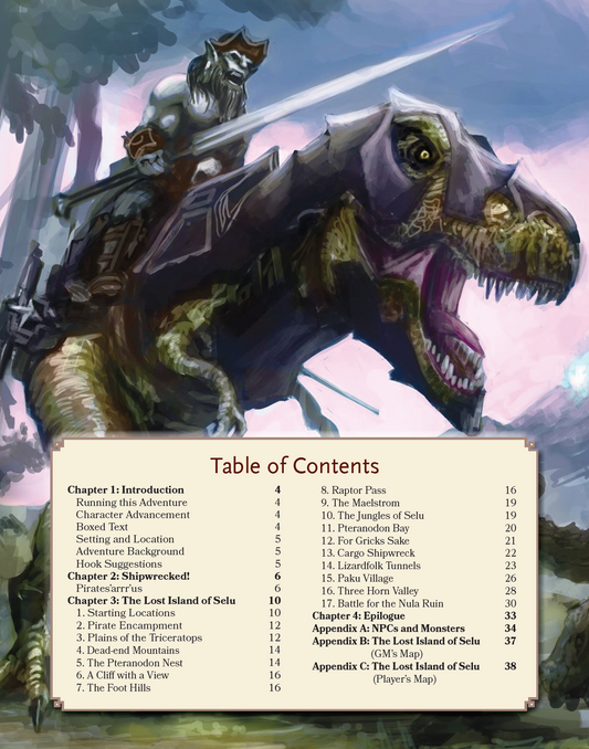 Struggle in Three Horn Valley - Daggerwood Dungeon Delves (PDF)