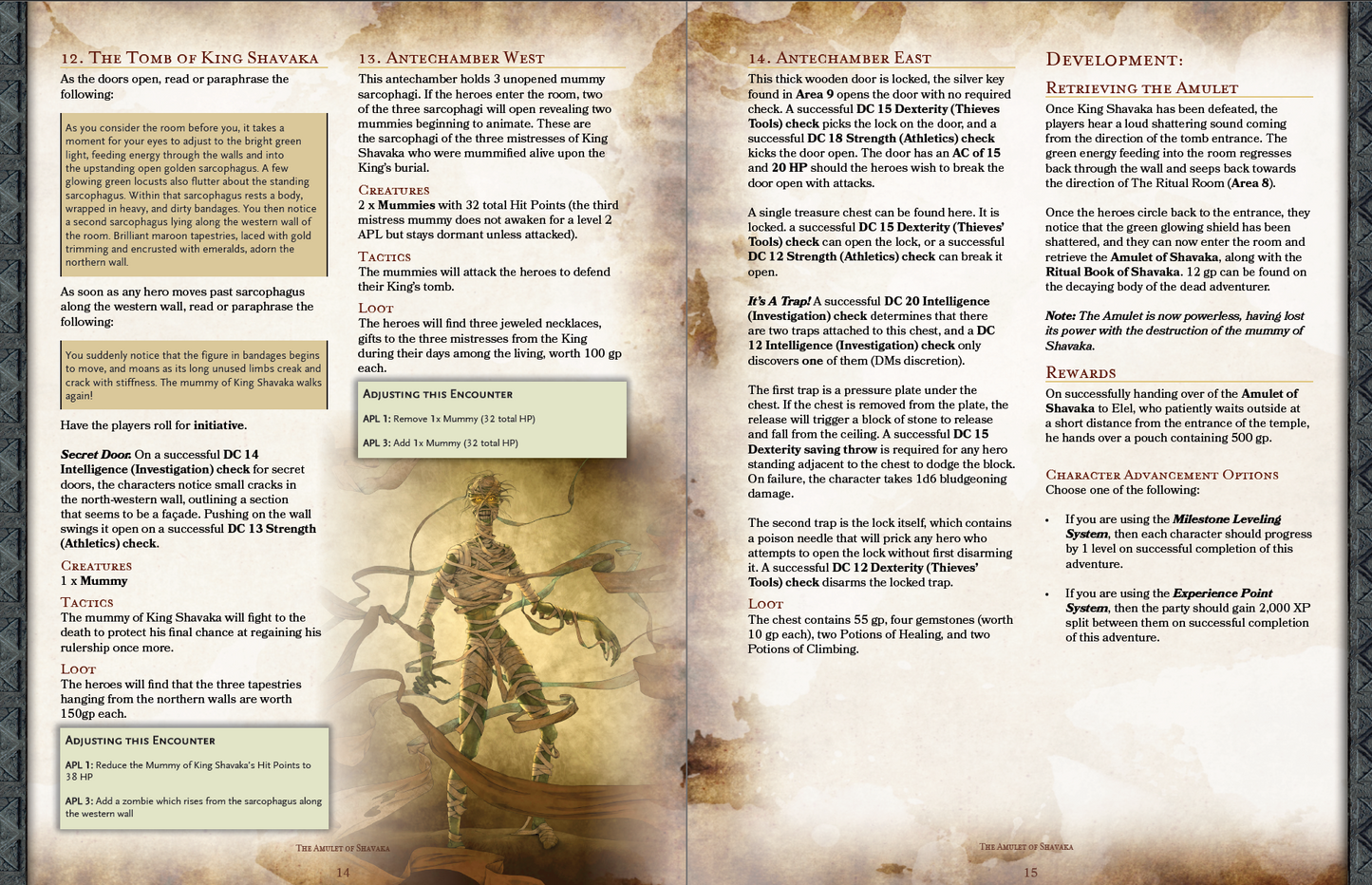 Shavaka Rises - Daggerwood Dungeon Delves (PDF)